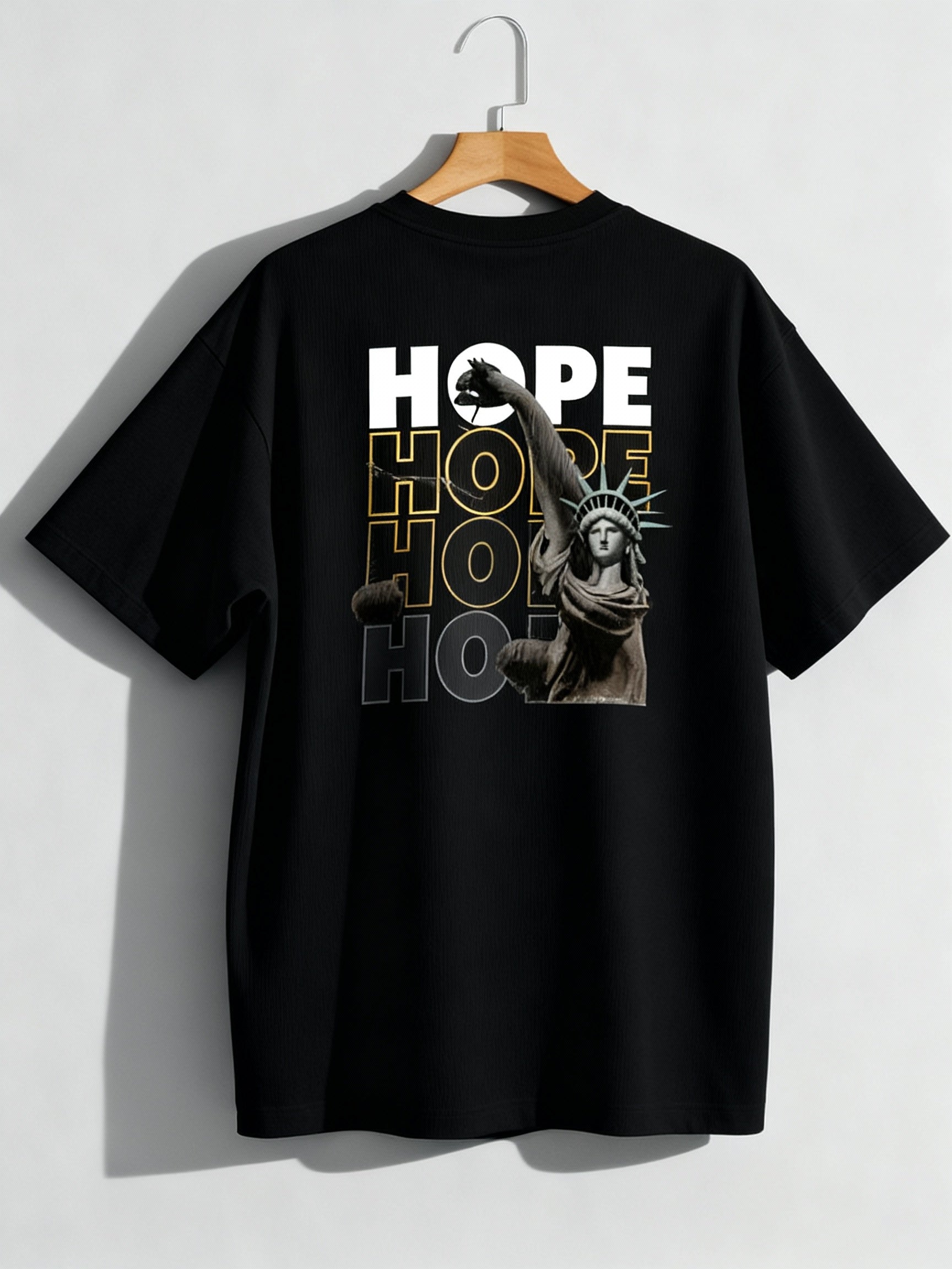 Vastr Layers of Hope Oversized Tee - 180 GSM Premium Cotton
